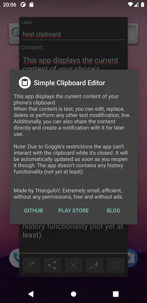 Simple Clipboard Editor